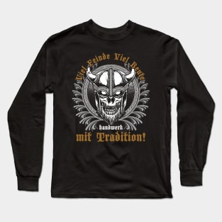 Vikings : Viking Northmen Axe Scandinavia Warrior Gift Long Sleeve T-Shirt